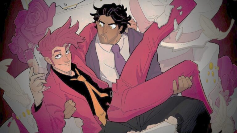graphic novel LGBTQIA+ com humor e romance