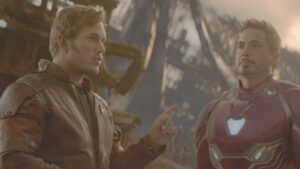 Robert Downey Jr. Chris Pratt Avengers Infinity War
