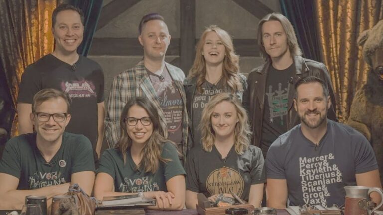 Critical Role com Matthew Mercer como DM