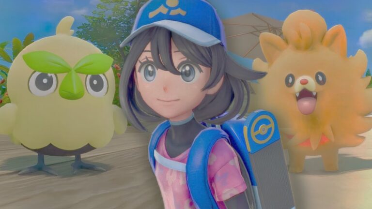 Lendários de Pokémon Winds e Waves