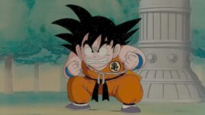 Kid Goku mais interessante em Dragon Ball