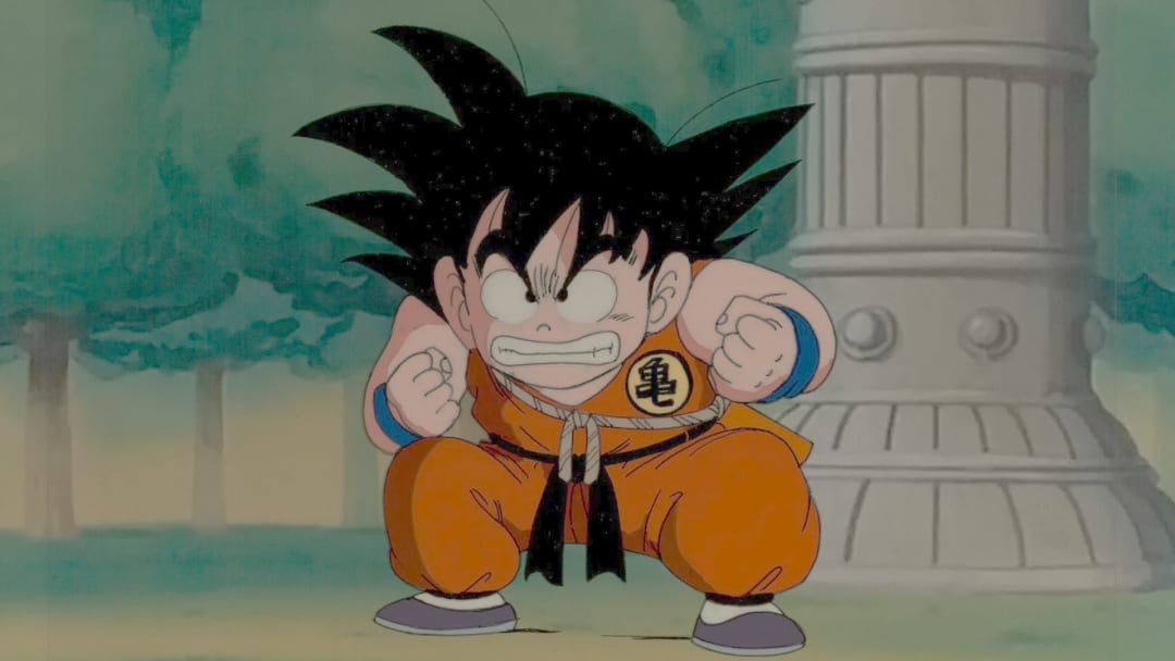 Kid Goku mais interessante em Dragon Ball