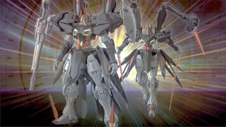 Modelo Hydra Gundam em destaque
