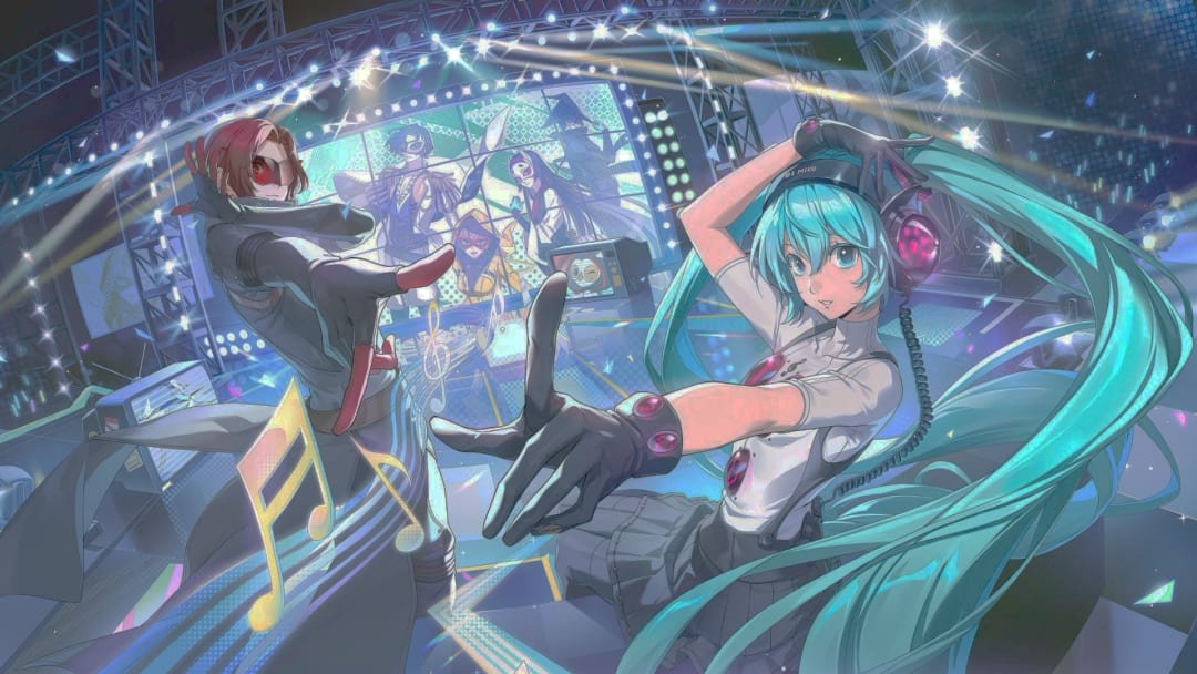 Hatsune Miku Persona 5X crossover