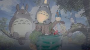 Totoro music box captura a magia do verão