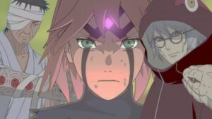 personagens Naruto em destaque