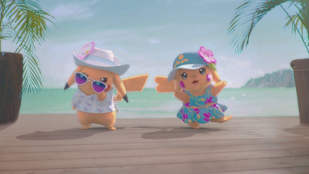 Novo design de Pokémon em Pokémon Winds & Waves