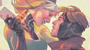 Rogue e Gambit se destacam em nova graphic novel romântica.