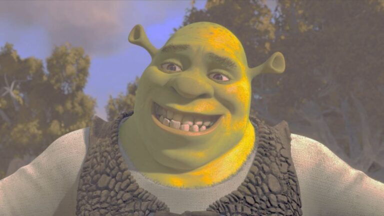 Shrek 5 e os personagens icônicos da franquia de fantasia.