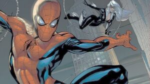 quadrinhos do Homem-Aranha em destaque