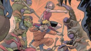 Naruto e Tartarugas Ninjas em crossover