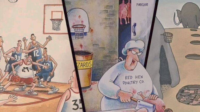 quadrinhos sobre basquete