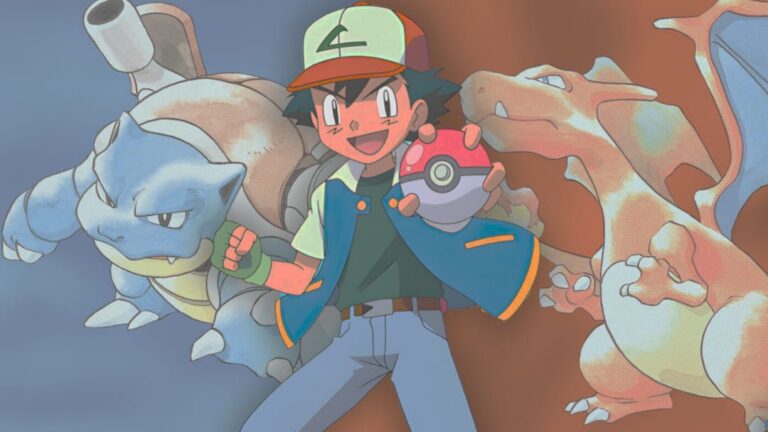 Pokémon Deluxe Character Guide sobre Kanto