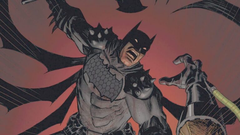 Capa variante Absolute Batman com Clayface