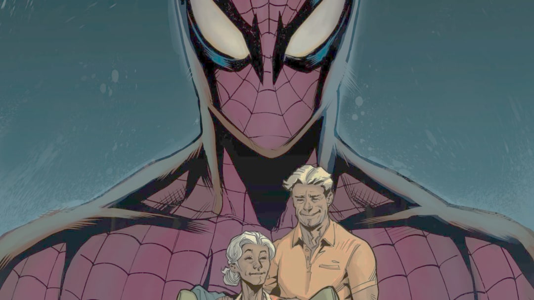 Capa alternativa de Amazing Spider-Man 1000 por John Romita Jr.