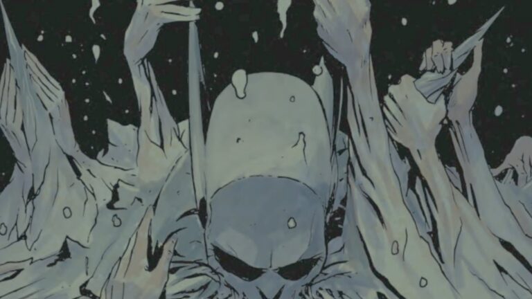 Capa variante de Absolute Batman com Clayface