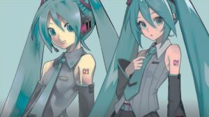 Hatsune Miku design original com novo modelo