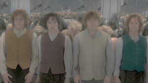 Hobbits mais fortes Senhor dos Anéis