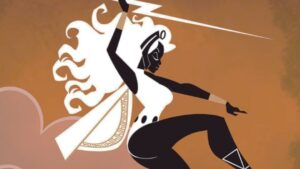 Personagens de quadrinhos misturados com mitologia grega