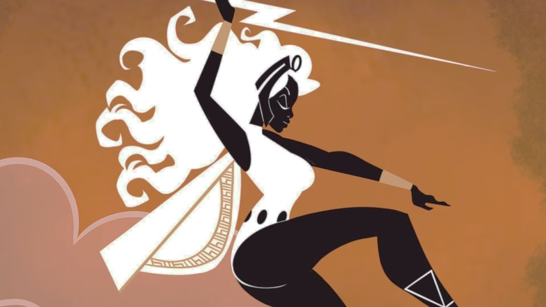 Personagens de quadrinhos misturados com mitologia grega