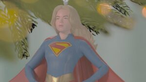 Supergirl Hallmark enfeite coleção DC