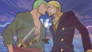 Zoro vs Sanji em One Piece