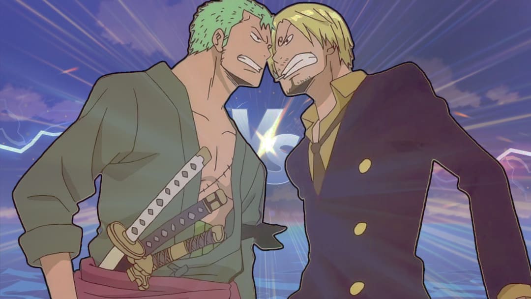Zoro vs Sanji em One Piece
