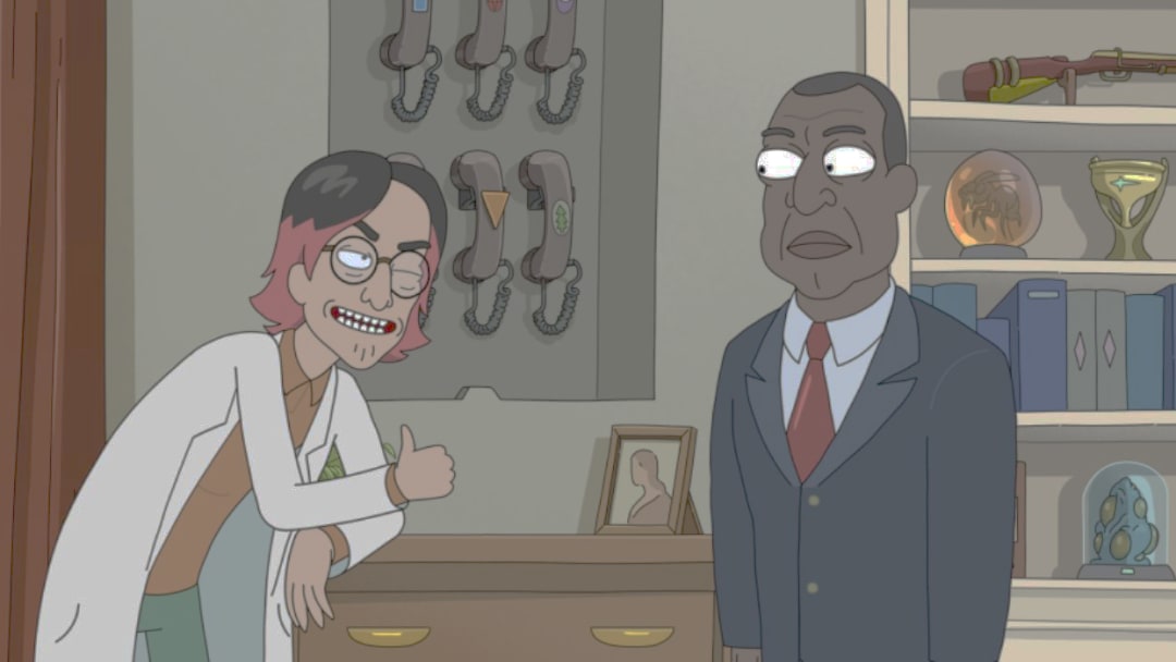 Rick and Morty spinoff President Curtis
