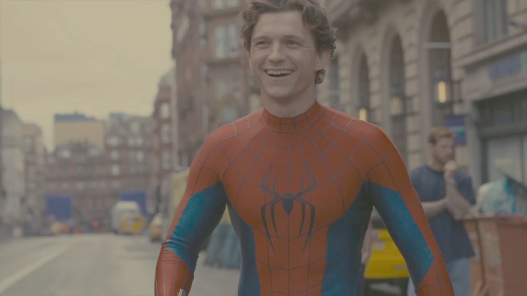 revelação traje Homem-Aranha
