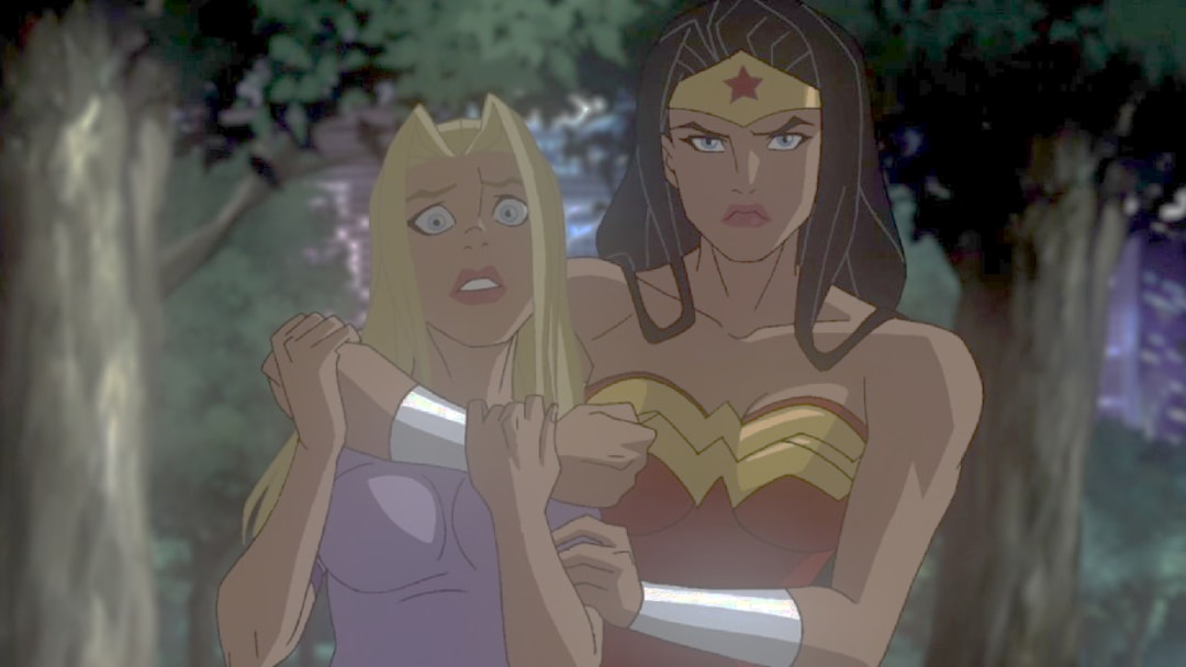 Wonder Woman Supergirl anime designs