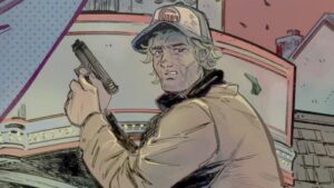 quadrinhos noir de Nathan Fillion com Witness Point