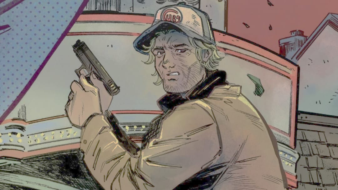 quadrinhos noir de Nathan Fillion com Witness Point