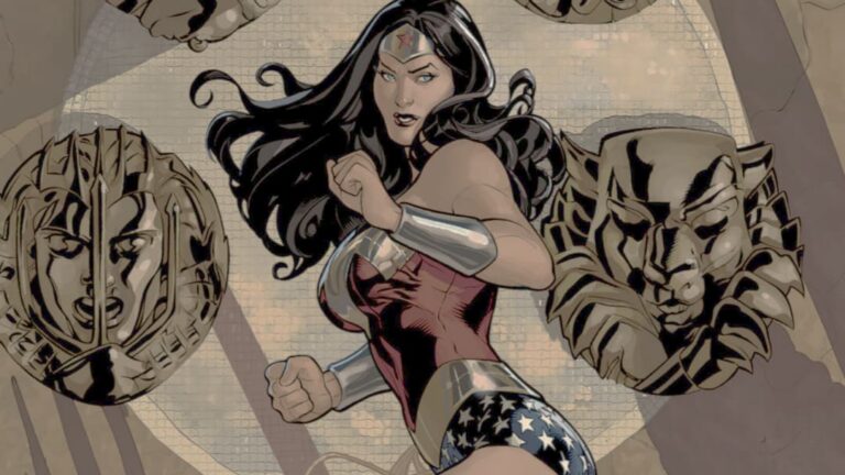 quadrinhos Wonder Woman salvando DC Universe