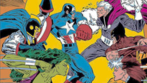 personagens Avengers em quadrinhos