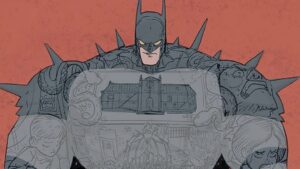 Capa variante de Absolute Batman destacando arte icônica