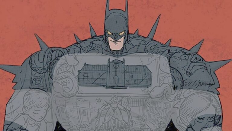 Capa variante de Absolute Batman destacando arte icônica